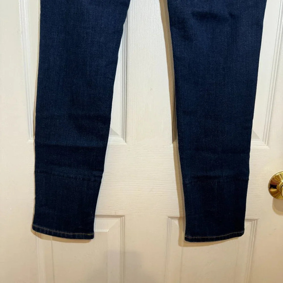 Kancan Vienna Mid-Rise Super Skinny Leopard Patch Jeans - Picture 8 of 15